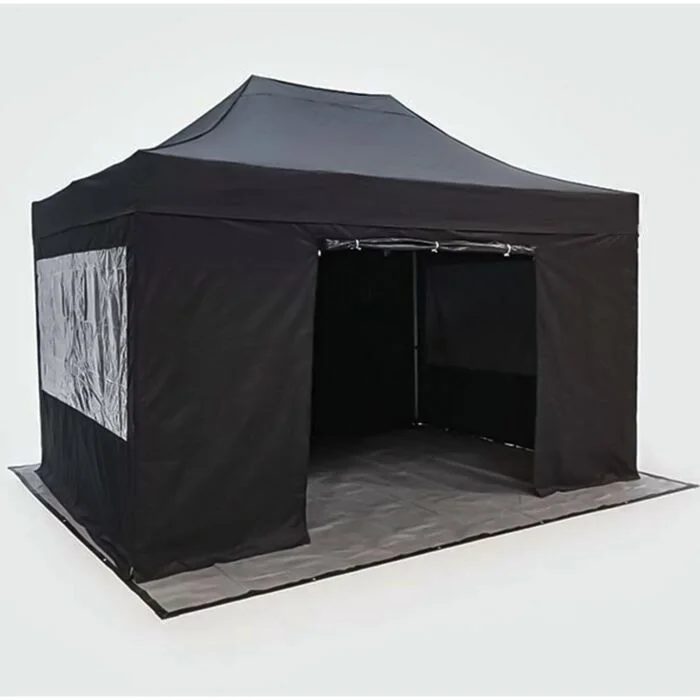 Wholesale Market Pop Up Outdoor Waterproof Trade Show Garden Party Folding Gazebo With Side Walls Custom Canopy Tents