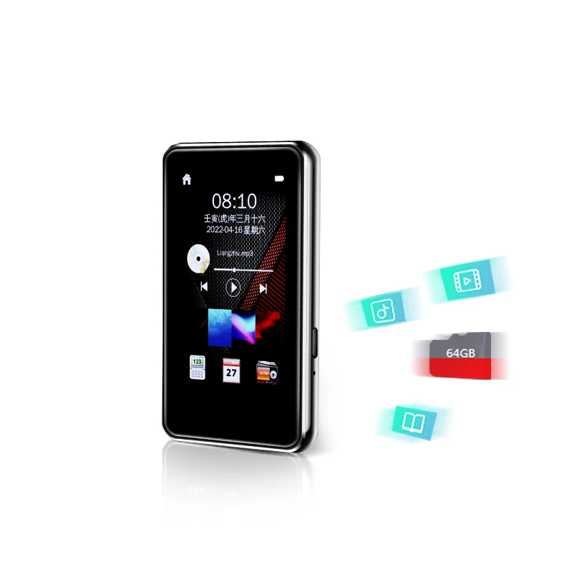 Hot Sale High Quality MP3 Player Music Storage USB Portable Mini Size for listen Music mp3 players