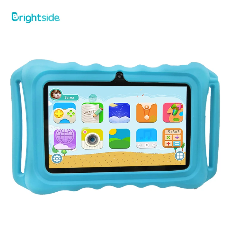 New Kids Android Tablet 7 Inch 2GB Ram 16GB Rom Allwinner Quad Core Tablet Android With Protect Case