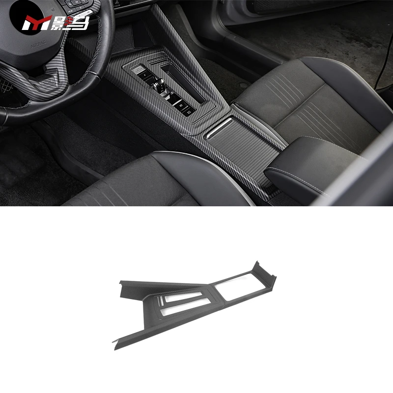 Car interior accessories gear shift panel Switch Button Panel dashboard  trims lifter kit For vw golf 8 mk8 gti pro R-Line