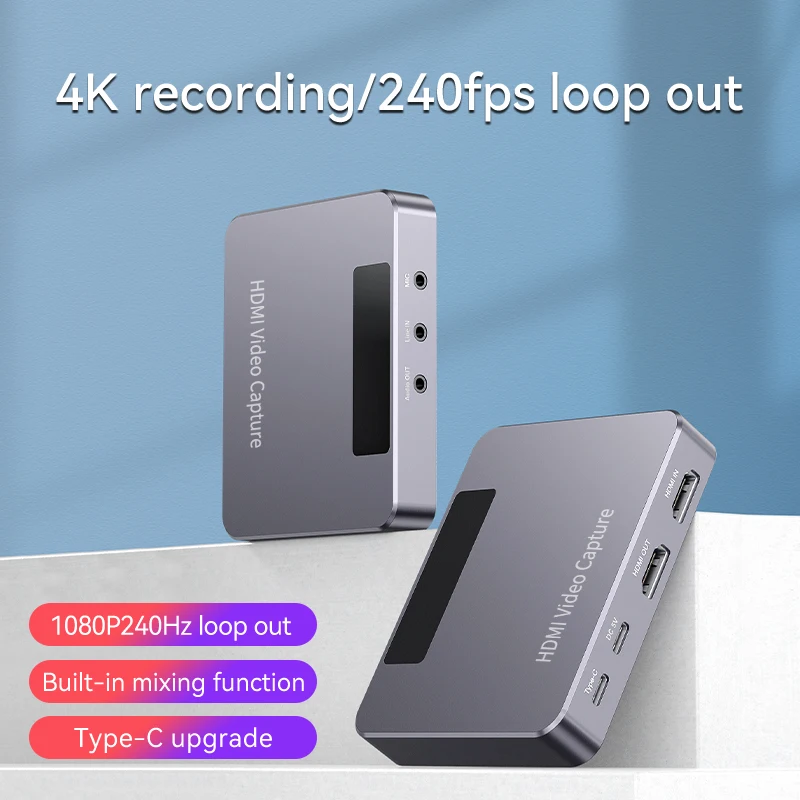 4K 1080P hdmi видеокарта TIKTOK Living usb внешняя карта видеозахвата для игровых консолей