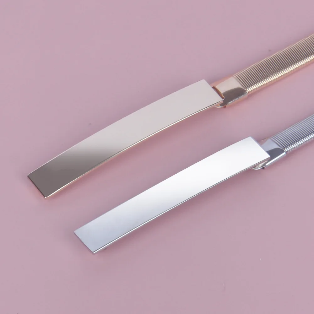 Эластичный эластичный ремень с металлической пряжкой