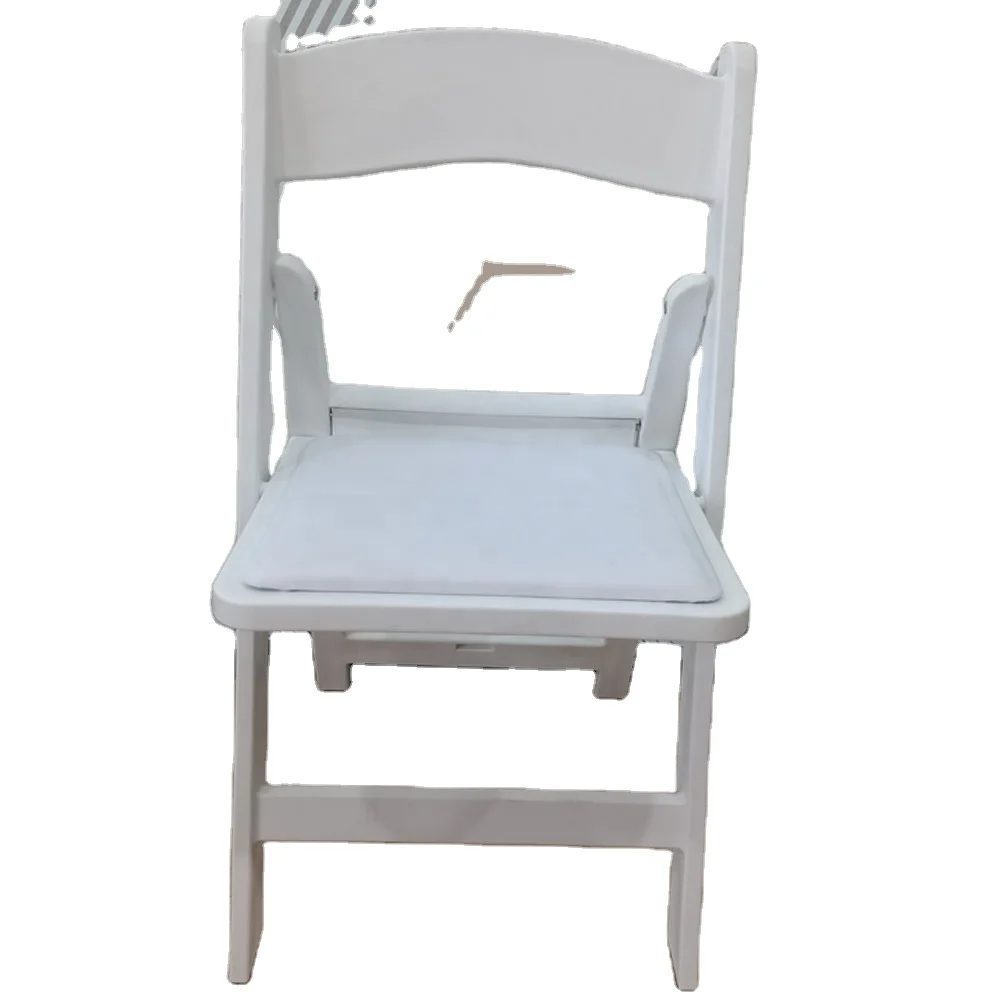 Folding Chair White Wedding Chair Beautiful Garden Chair Wholesale Practical Wooden Cartons Outdoor Wood Modern Removable 200pcs