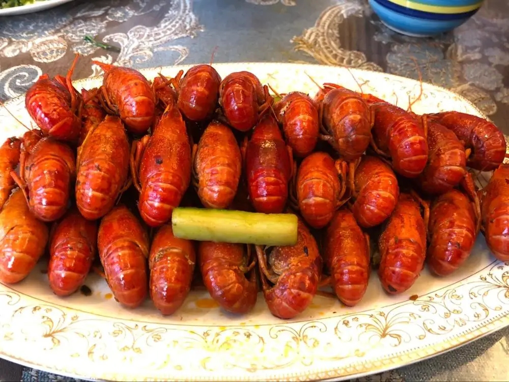 
Cooked Crayfish Fast Food 