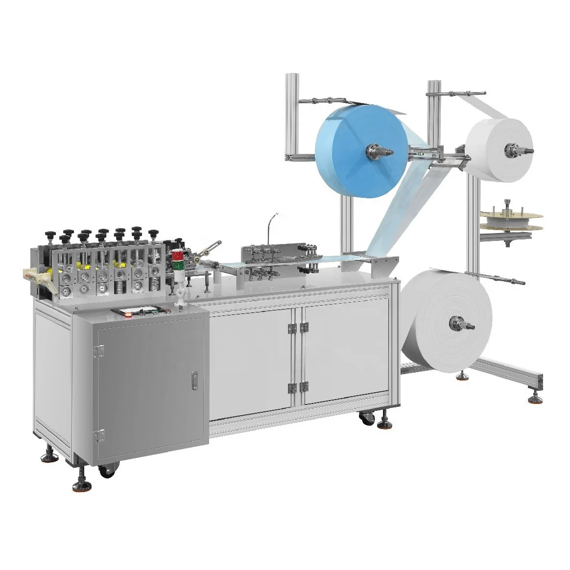 Небольшой высокоскоростной 3 слоя нетканые одноразовые станок с кварцевой сердцевиной по производству 3 слоя маска для лица