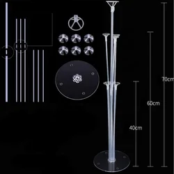 Wholesale 70cm Birthday Decoration Large Transparent Led Balloon Stick Bracket Latex Balloon Stick Stand