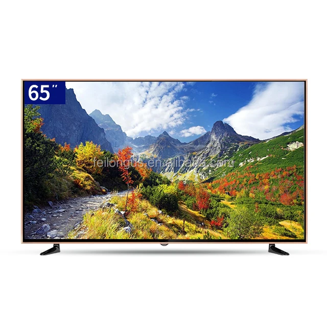 
65 inch FHD TV 4k hd smart tv tempered glass tv with android wifi manufacturer 