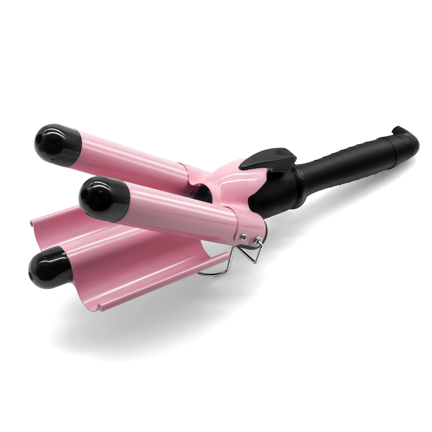 3 barrel hair curler temperature adjustable hair crimper hair waver curling iron lcd ceramic