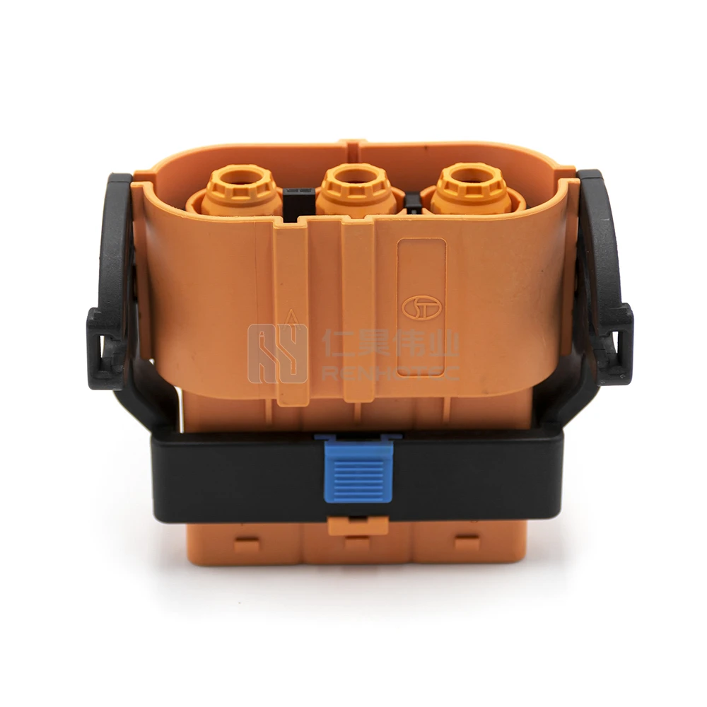 HVIL Connector 3 Pin 250A New Energy Vehicle Connector Power IP67 with High Voltage Interlock