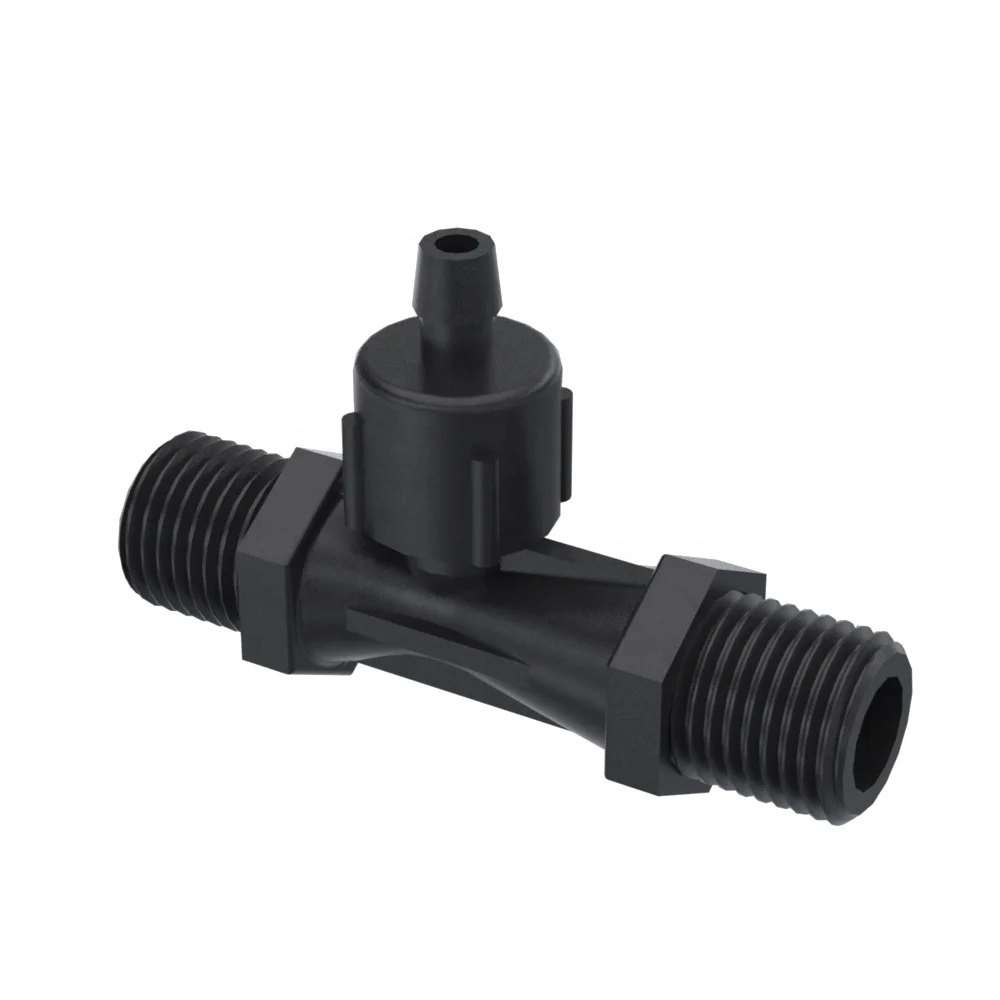 HH-F08 Mini Sized PVDF Ozone Venturi Gasoline Injector Venturi Parts