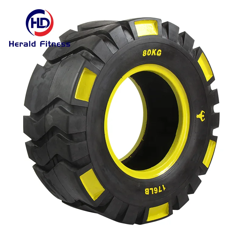 High Quality Commercial Outdoor Aerobic Training Bodybuilding Power Exercise Equipment Balance Tyre Flip Tire For Men Fitness