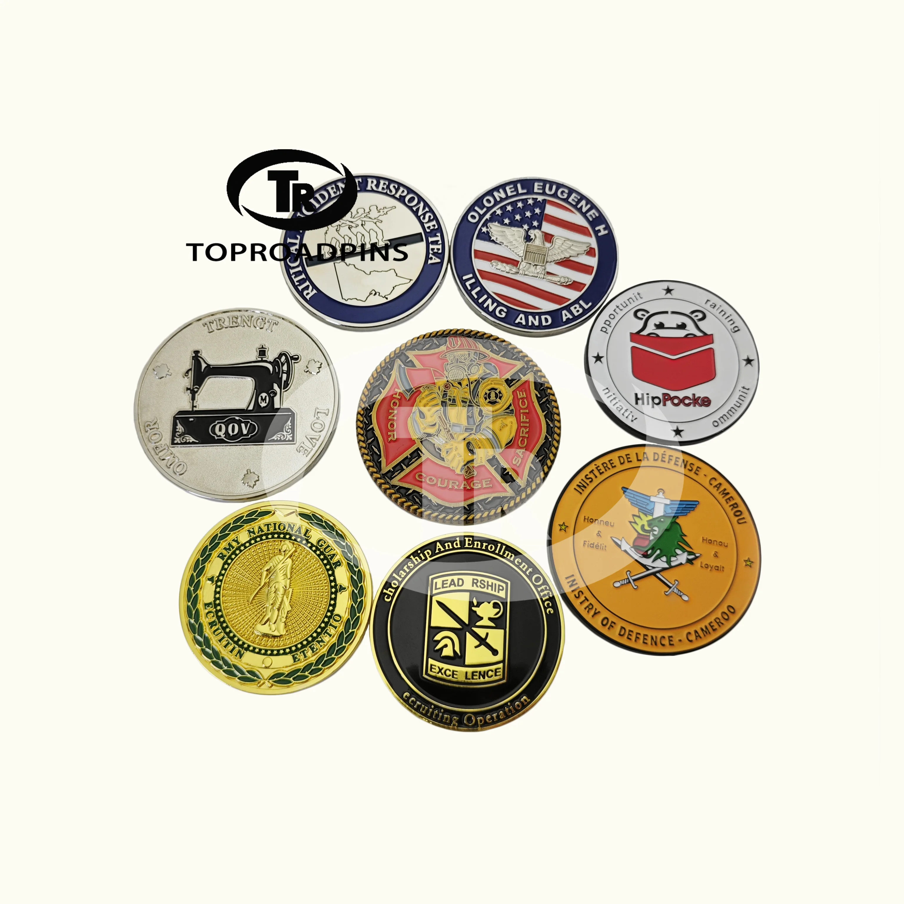 Personalized Made Customized Logo High Quality Presents Unique Shape Souvenir Medal Coin