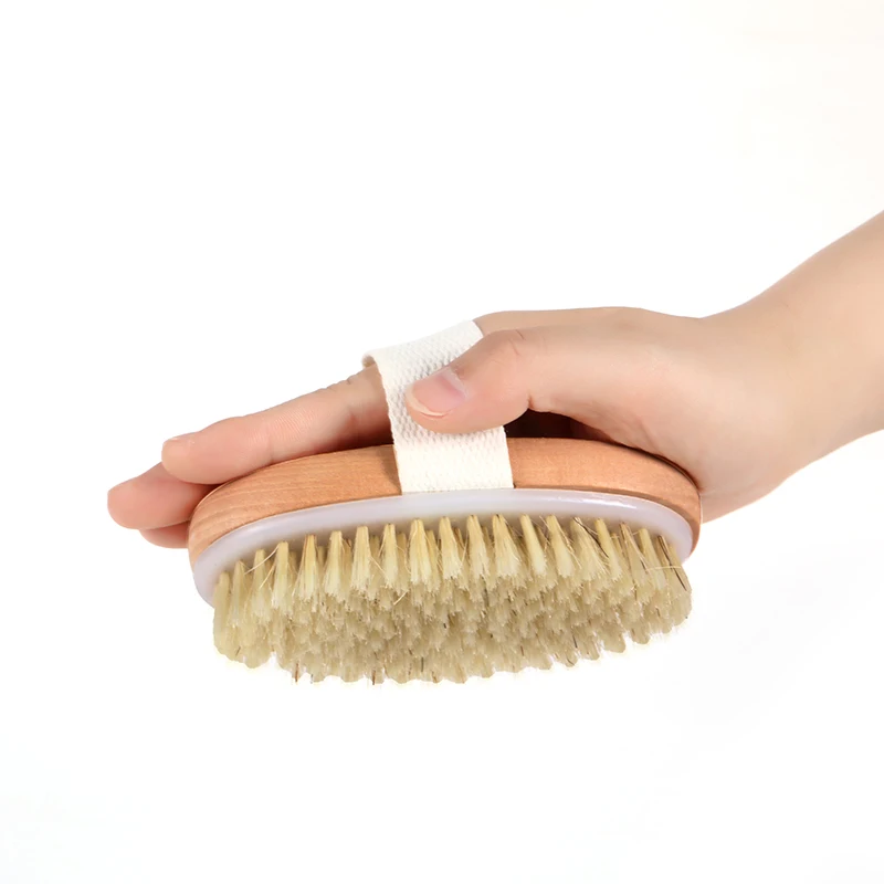 New Ideas Loofah Body Brushes Bath Sponge Dry Exfoliating Silicone Back Scrubber Cleaning Shower Body Bath Brushes