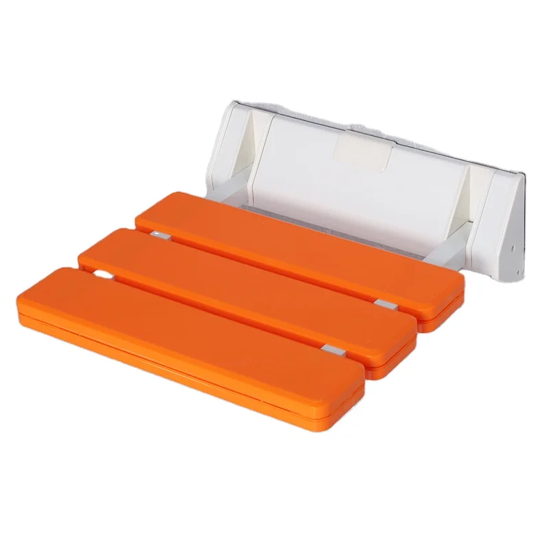 Sturdy Stainless wall Mount Fold-up Disabled Elderly Shower Seat