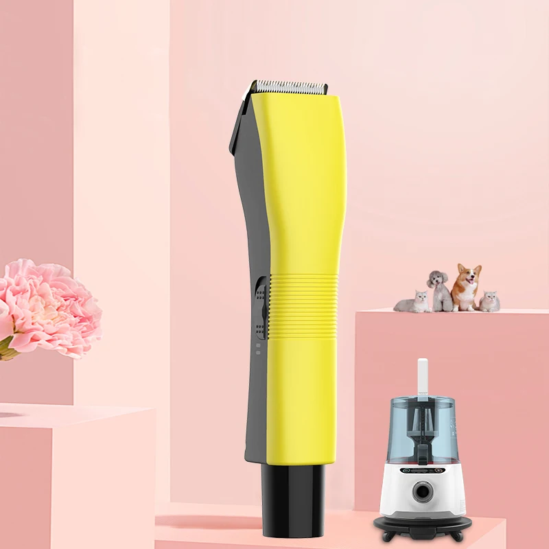 Dog Hair Cutting Machine Cordless Professional Electric grooming Hair Clipper vacuum for Cat Dog