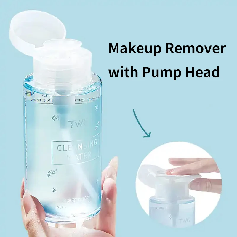 TWG RTS Makeup Remover Water All in One Micellar Water Makeup Cleanser  Mineral  Pump Head Makeup Remover