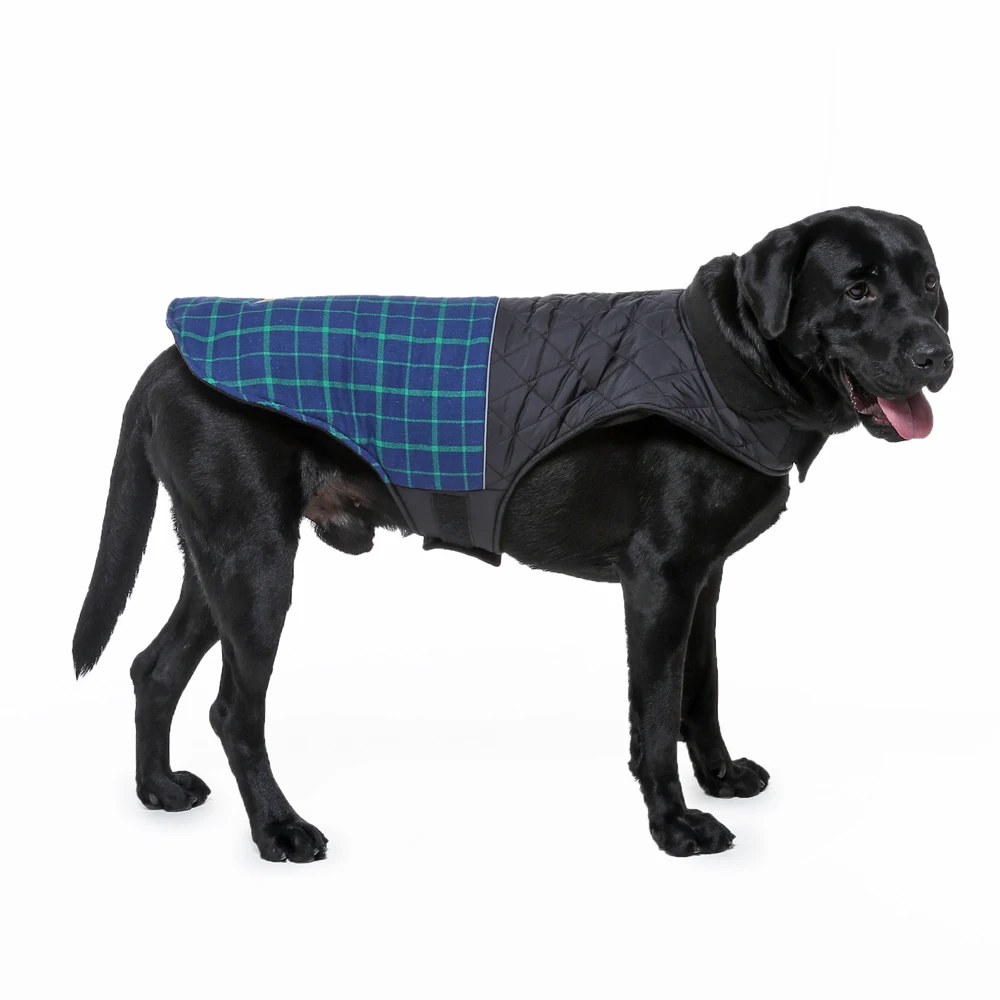 Pet Supplies Wholesale Cross-Border Amazon Big Dog Clothes Reflective Jacket Autumn And Winter Pet Clothing Dog Clothes