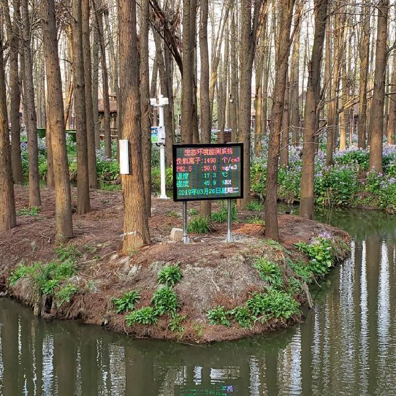 New Listing scenic spot air negative oxygen ion online monitoring system Negative  detector Atmospheric environment