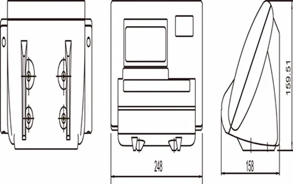 Yaohua индикатор взвешивания xk3190 A15E Китай пластиковый корпус весовой для электронных весов