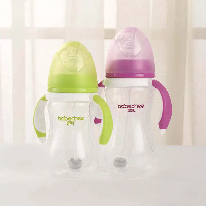 High Quality Wholesale Baby Bottles For Ands Free Feeding Newborn PP Baby Bottle Set