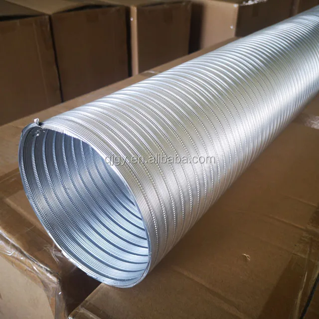 Semi-Rigid Aluminum Flexible air duct for Air Conditioner Parts