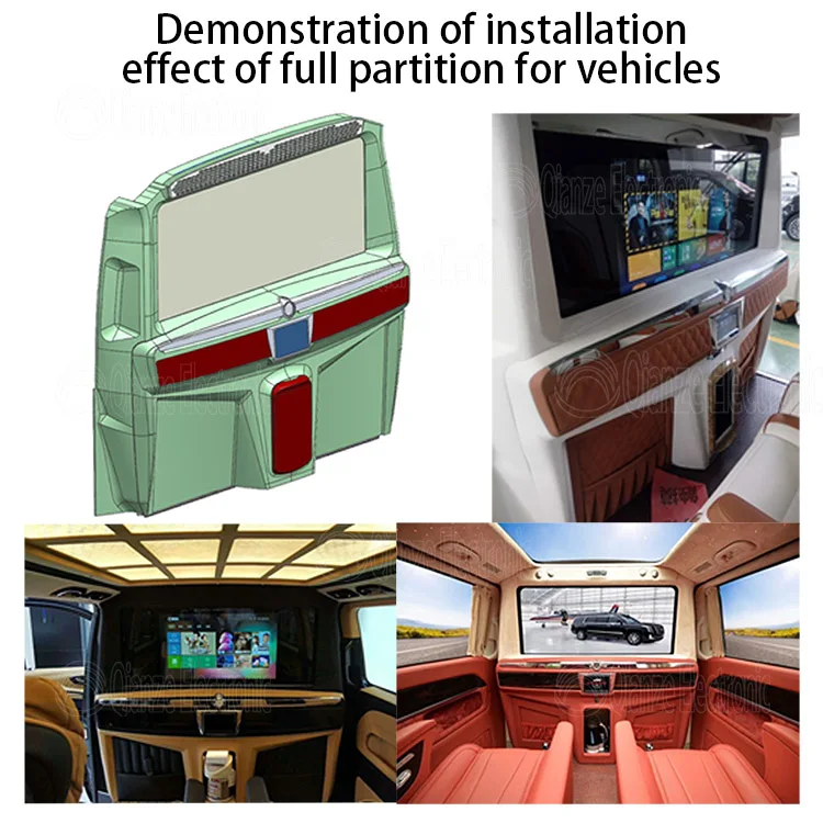 Van interior conversion auto design full Partition for Mercedes W447 V220D V250 V260 v class vito Car Partition