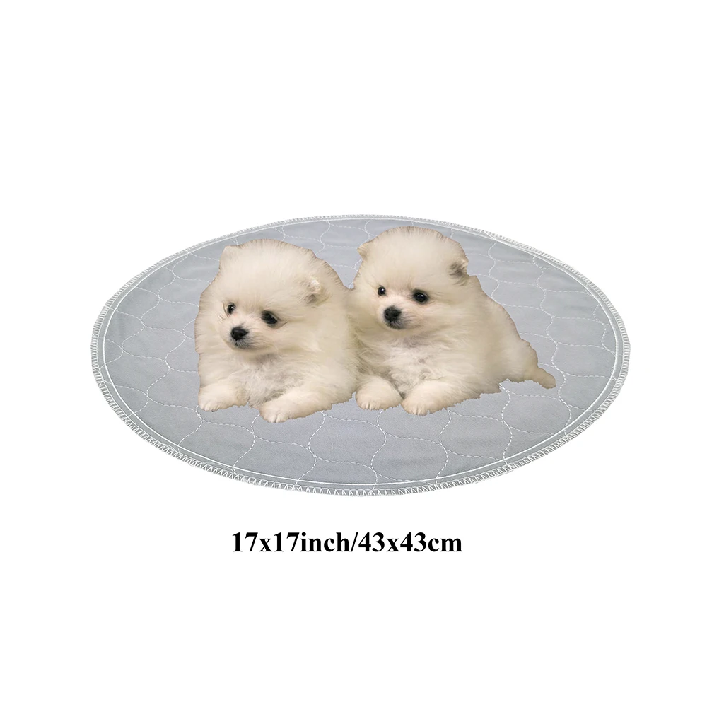 SDPOPY waterproof and reusable pee pads washable dog pee mat