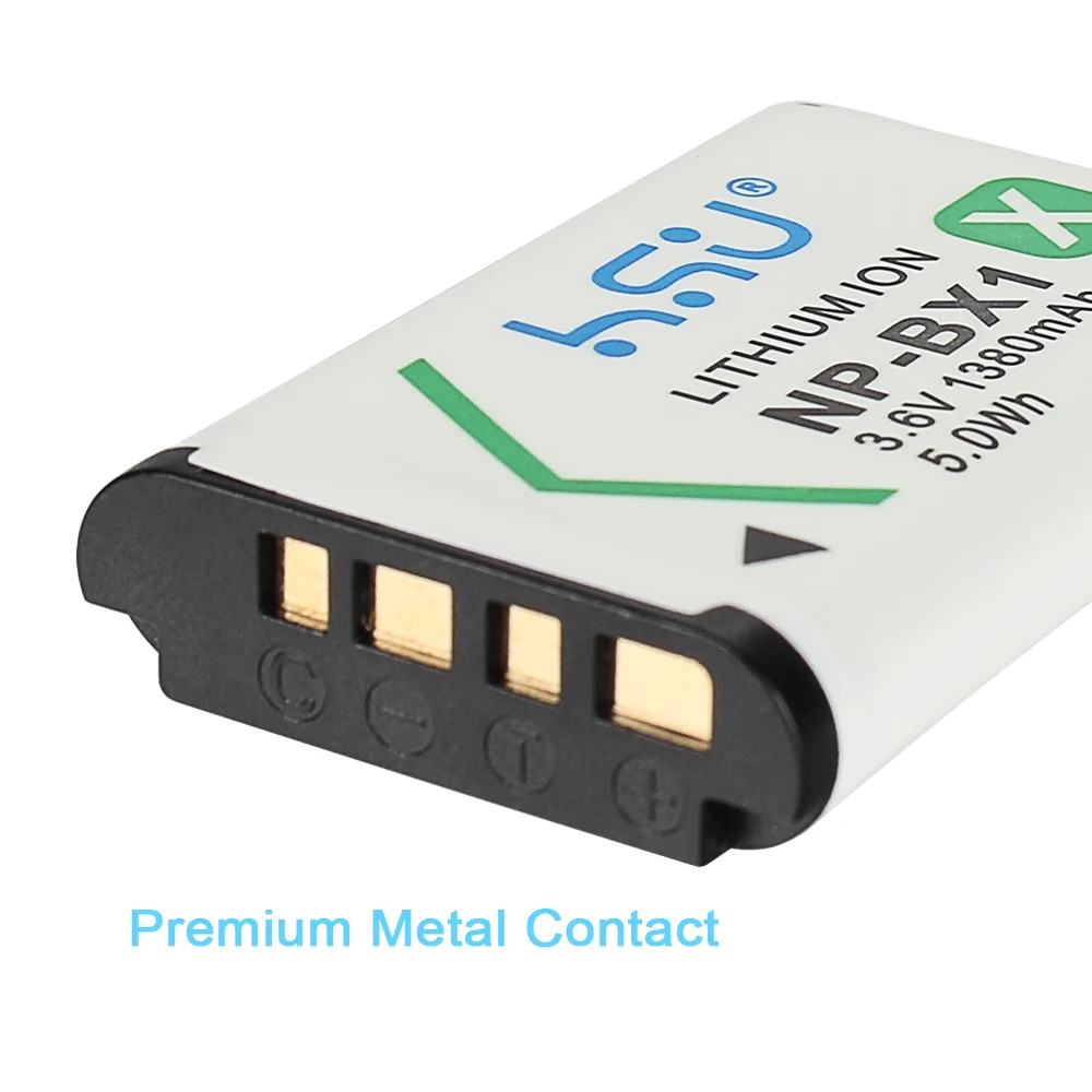 
NP-BX1 1350mAh Rechargeable Battery for So ny NP-BX1 NP BX1 Battery Pack for Sony DSC RX1 RX100 M3 M2 RX1R Digital Camera 