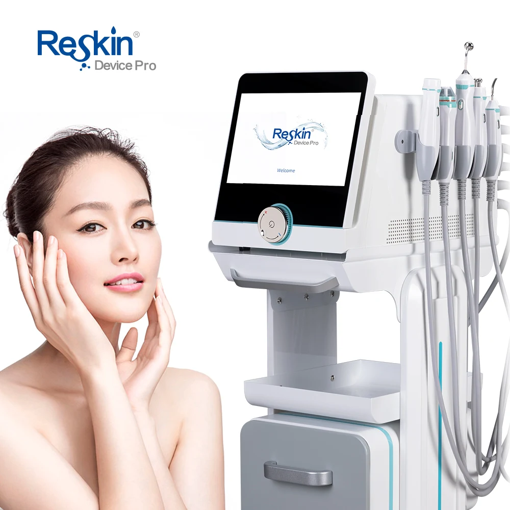 oxygen jet machine facial bubble h2o2 cleaning machine diamond dermabrasion machine for skin rejuvenation