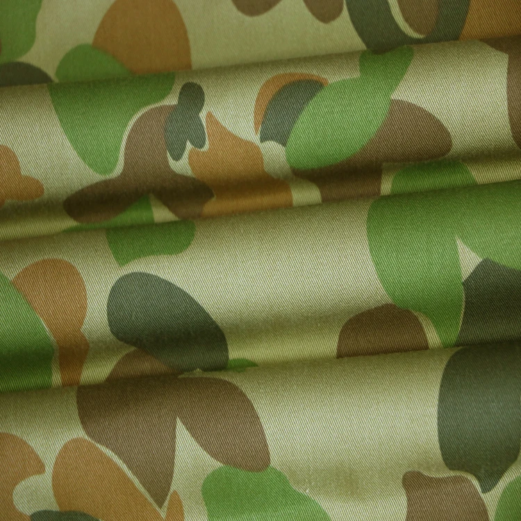 TC Twill Fabric Camouflage Printed Fabric For Tactical Uniforms BT-279