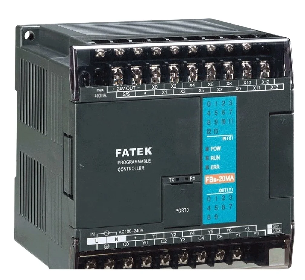 Top Agent 100% New Orignal   fatek PLC Controller FBS-20MAT2-AC 12 points 24VDC large in stockPLC Supplier