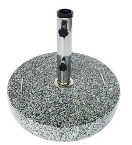 Luxury Cantilever Umbrella with Manual Control Fiberglass Frame Garden Sun Umbrellas Bases UV Printed Plastic Base for Adults