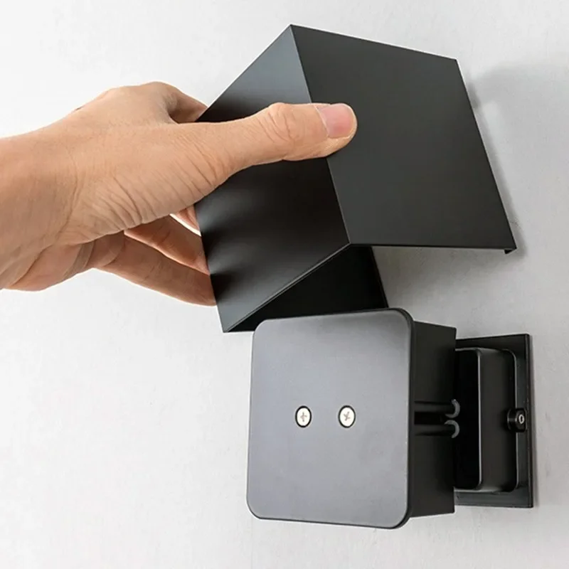 Radar Sensor Porch Light Adjustable Angle Square Outdoor & Indoor LED Wall Lights Garden Corridor Lamp