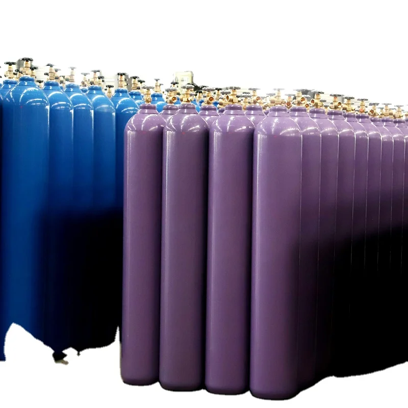 Oxygen Helium CO2 Gas Steel 60bar Low Pressure 50L-90L Liquid Emptiness Cylinders Certified by ISO9809-1