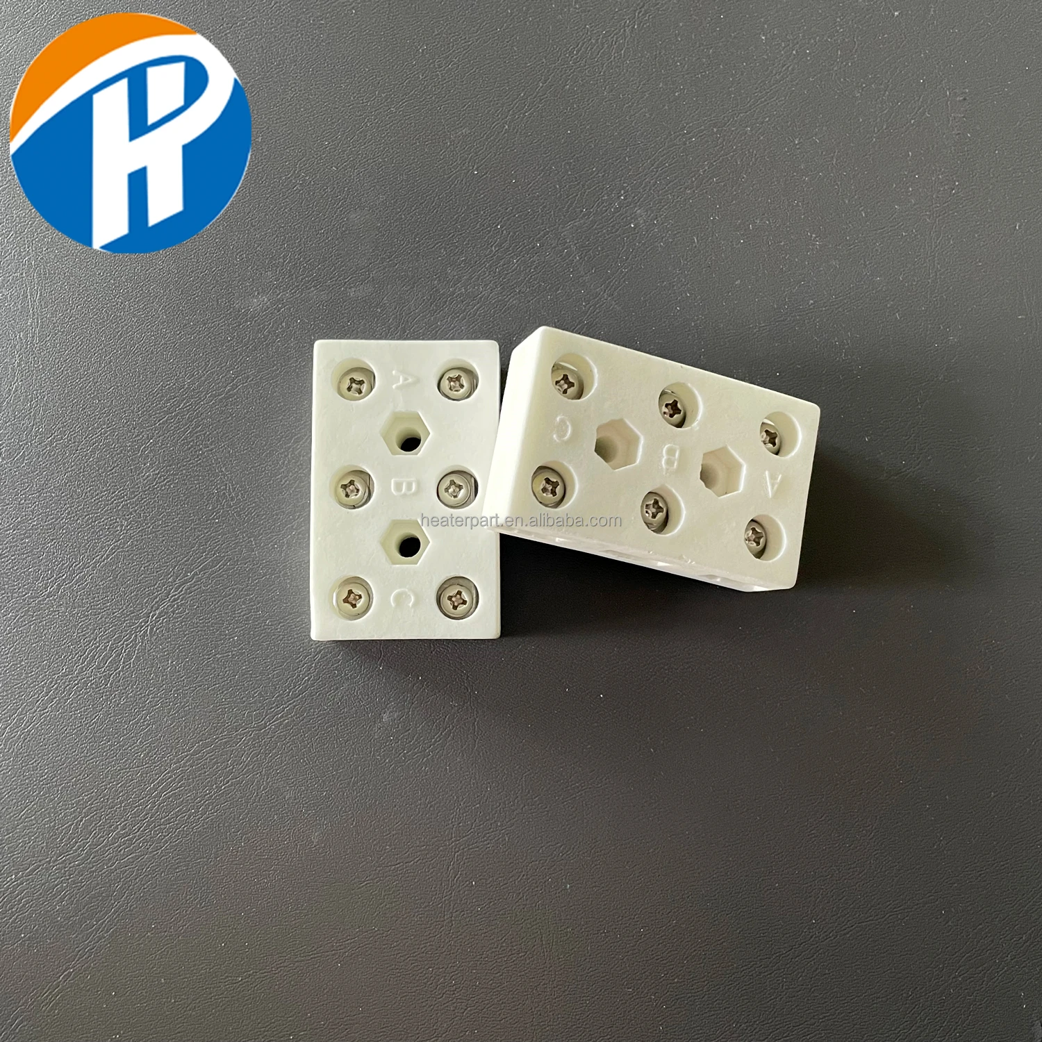 Hot sale Ceramic alumina wire Terminal Block Ceramic wiring terminal Porcelain Connector for Connecting