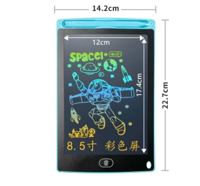Lcd Writing Panel Color Screen Pad Kids Learning Toys Boards Color Screen Magic Blackboard Magic Slates Writing Tablet 8.5inch