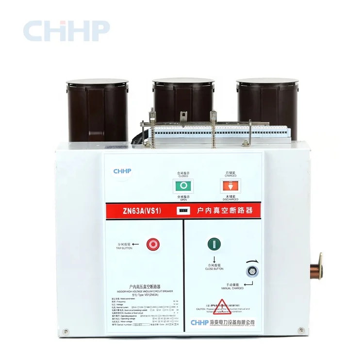 VS1-24 Indoor AC High Voltage Vacuum Circuit Switch Metal Zw35 Auto Recloser 360 50/60hz AC Vcb 630a 33kv Circuit Breaker Ew 135