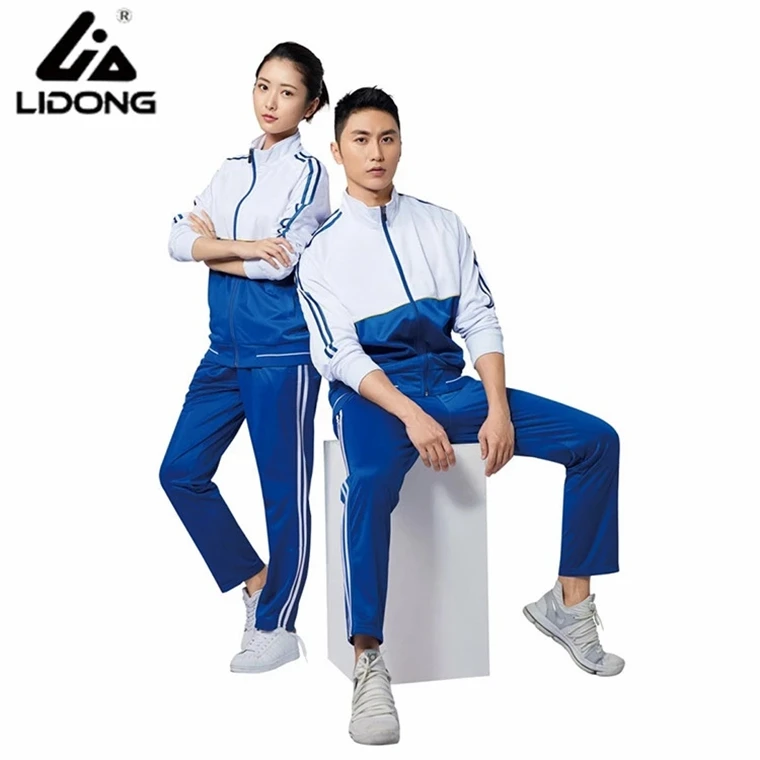 
China Factory Custom New Tracksuits For Men Slim Fit Polyester Men jacket Tracksuit 