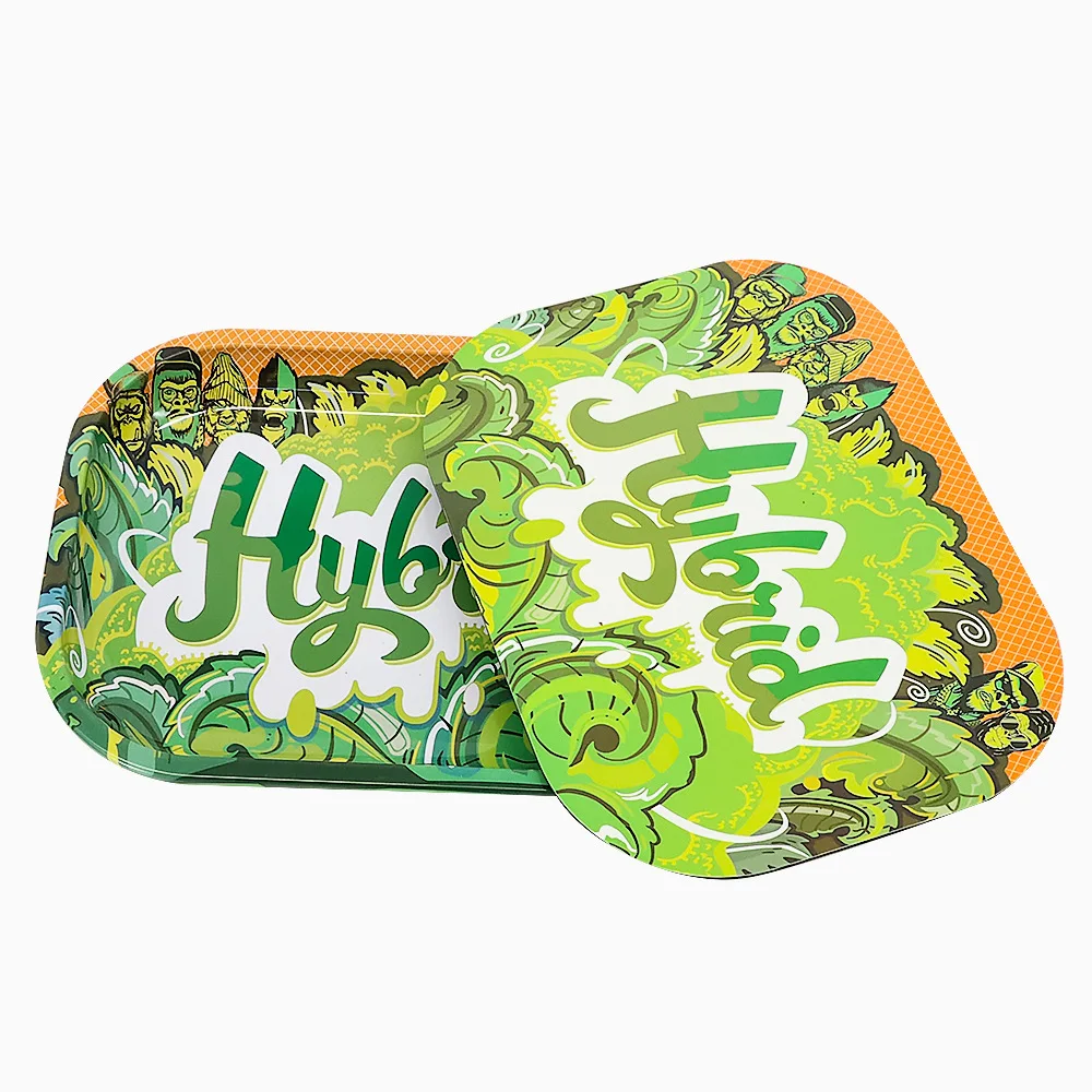 Kuke OEM Wholesale Magnetic Tobacco Rolling Tray Rolling Tray With Magnetic Lid