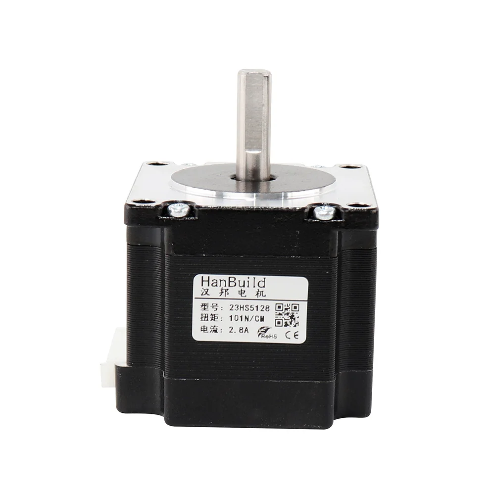 HanBuild 24V Nema 23 Stepper Motor 2.8A 101N.cm 23HS5128 For CNC or 3D Printer 1.8 Degree 4 Leads 57 Stepper Motor