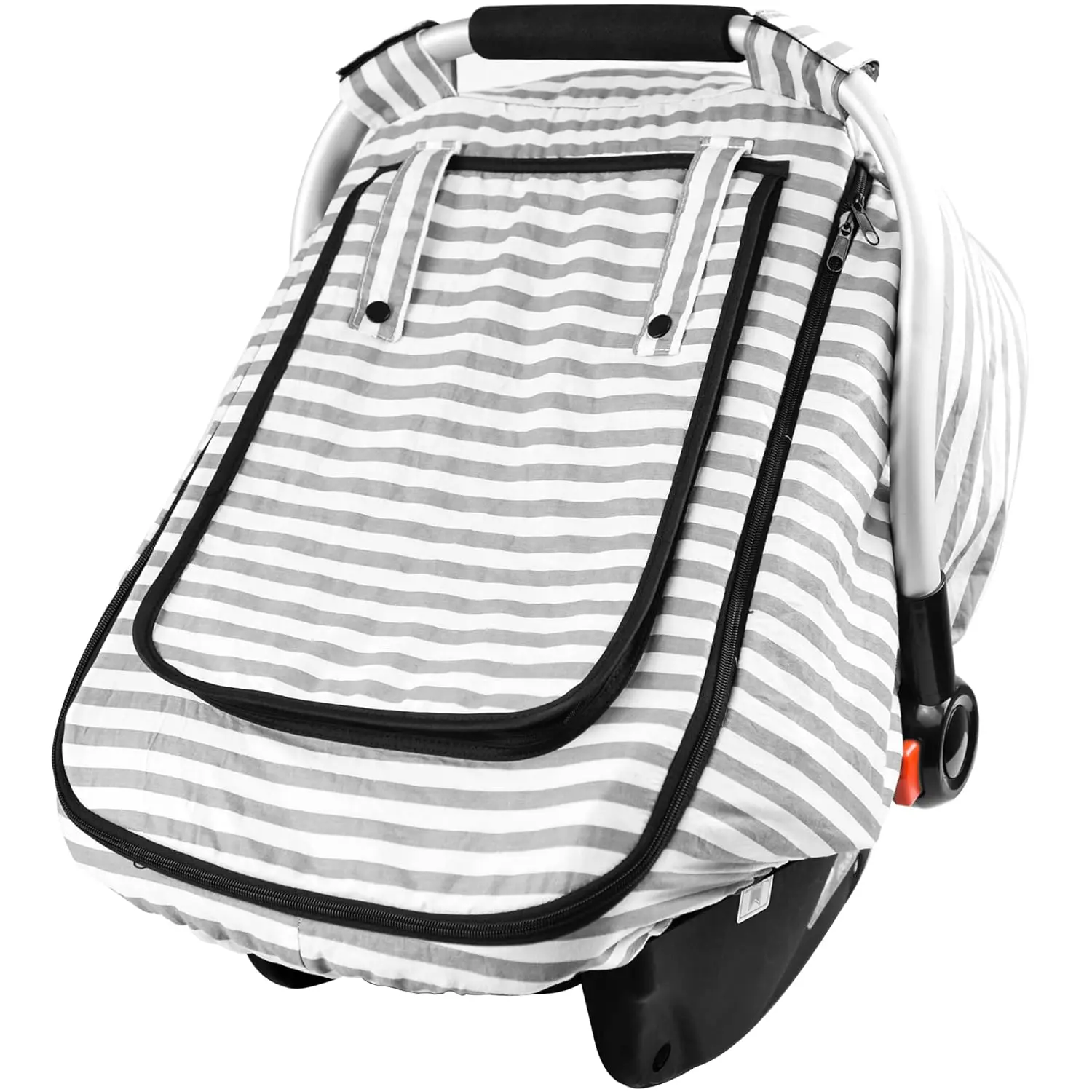Car Seat Covers for Babies,Baby Car Seat Cover & Breathable Mesh Window,Infant Carseat Cover Windproof