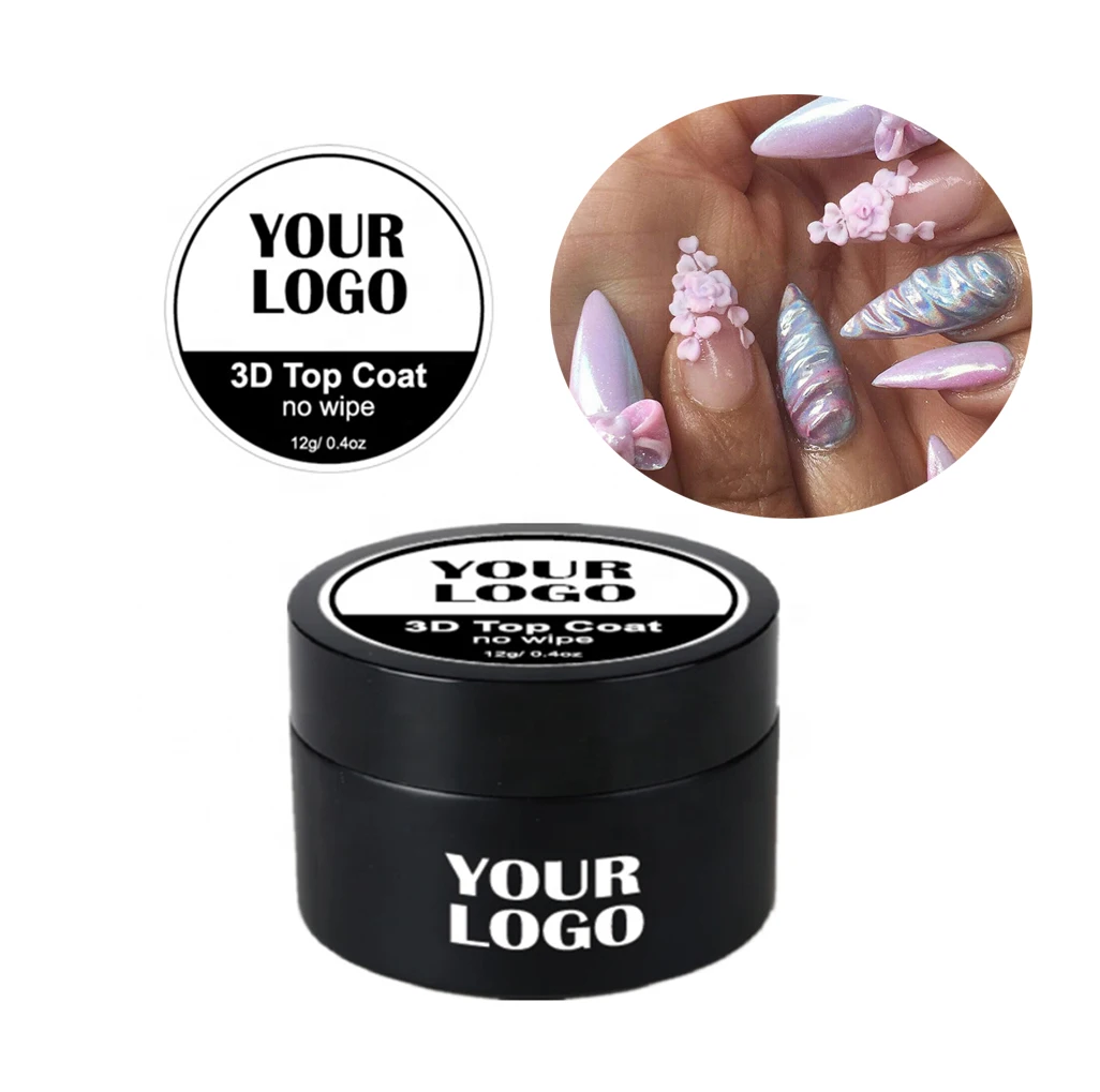 Free sample nail art uv led curing nail art paint sculpture 3d nail gel