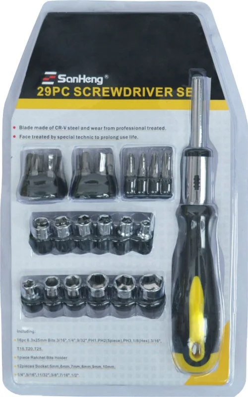 Factory Directly Sale 29 Pcs CR-V Magnetic Screwdriver Set