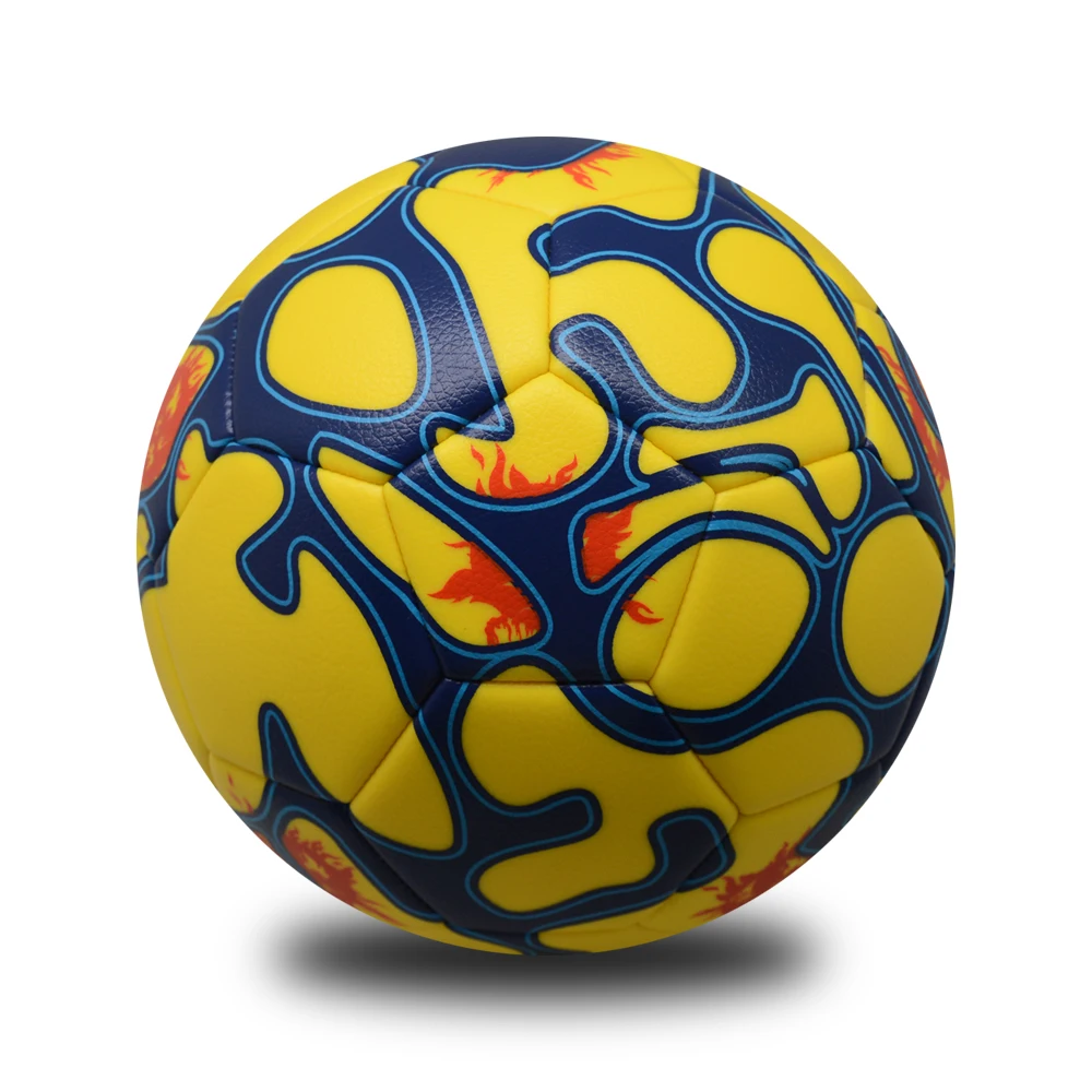 Soccer Ball Manufacturer 2024 New Design PVC PU Leather Machine Stitched Soccer Ball Size 5 for Training Football Ball