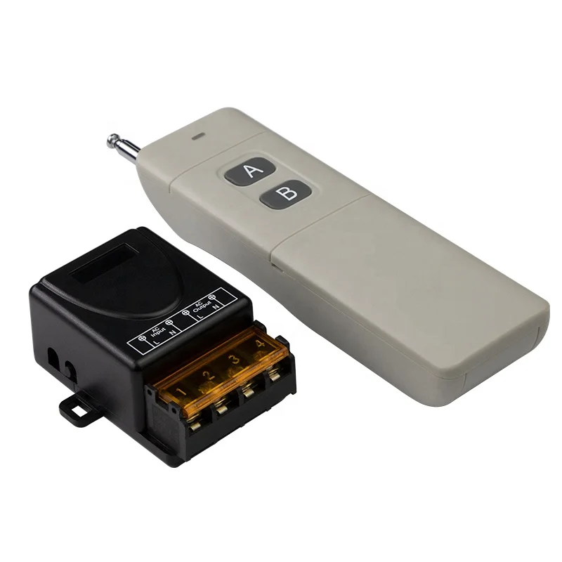 Pump Remote Control RC Transmitter Receiver for garage door channel 433Mhz