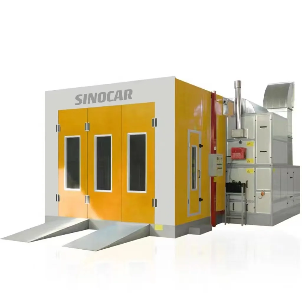Standard size 24kw Electric heating Car paint Spray Booth with CE approve standard Car paint room