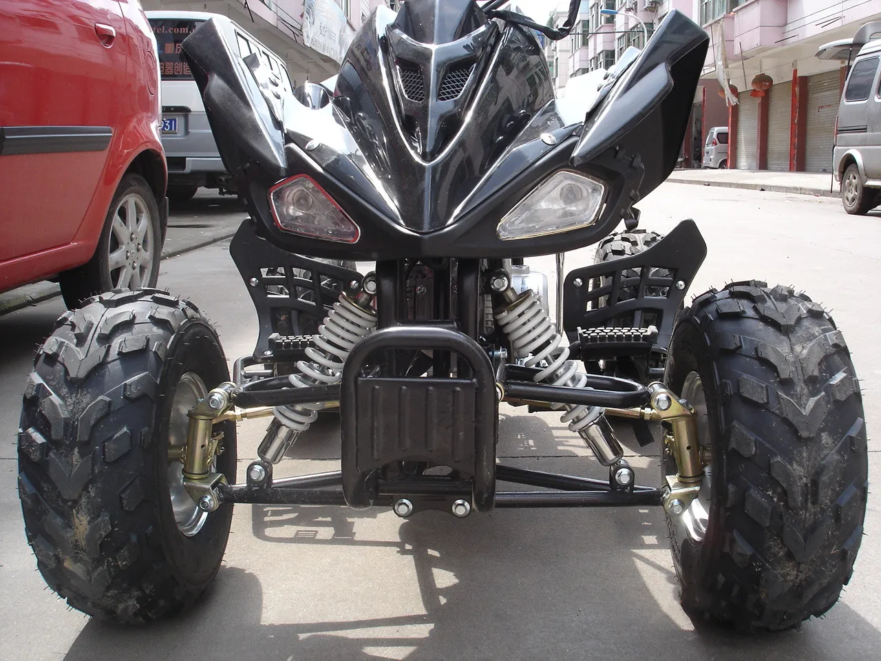 4 колеса электрический ATV пляж песок на холме грязи 3 + 1 двигатель алюминиевое колесо для