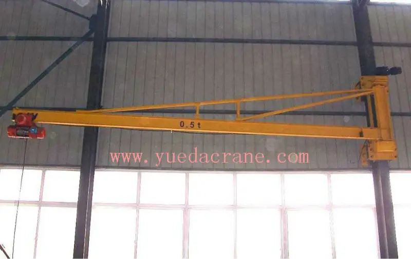 Easy Operated Wall Mounted Slewing Jib crane 1 ton