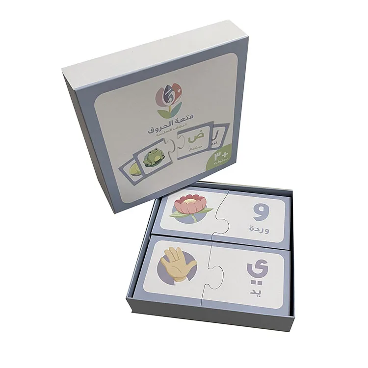 Wholesale Custom Kids Educational number and letter match puzzles