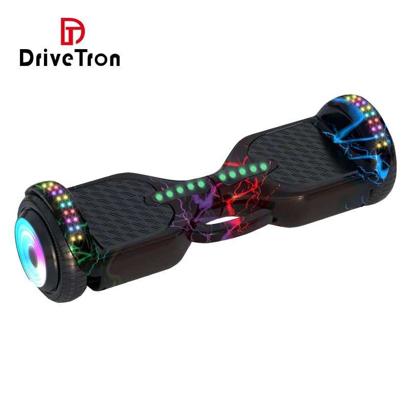 10 7 6.5 inch kids two wheel purple black very cheap self-balancing electric scooters hoverboard